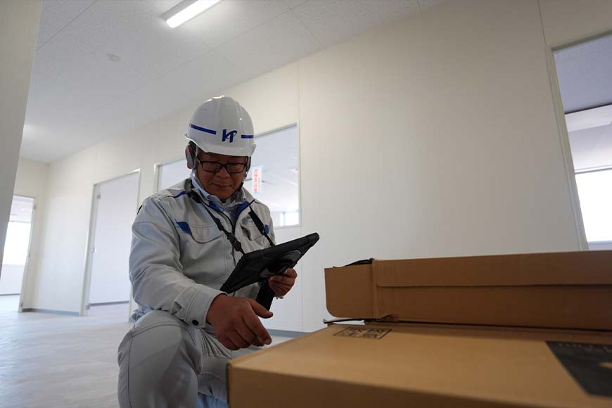 未経験でも安心。入社後研修、資格取得支援