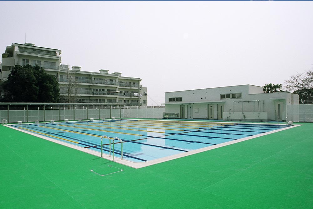 県立神戸高等学校プール建築工事